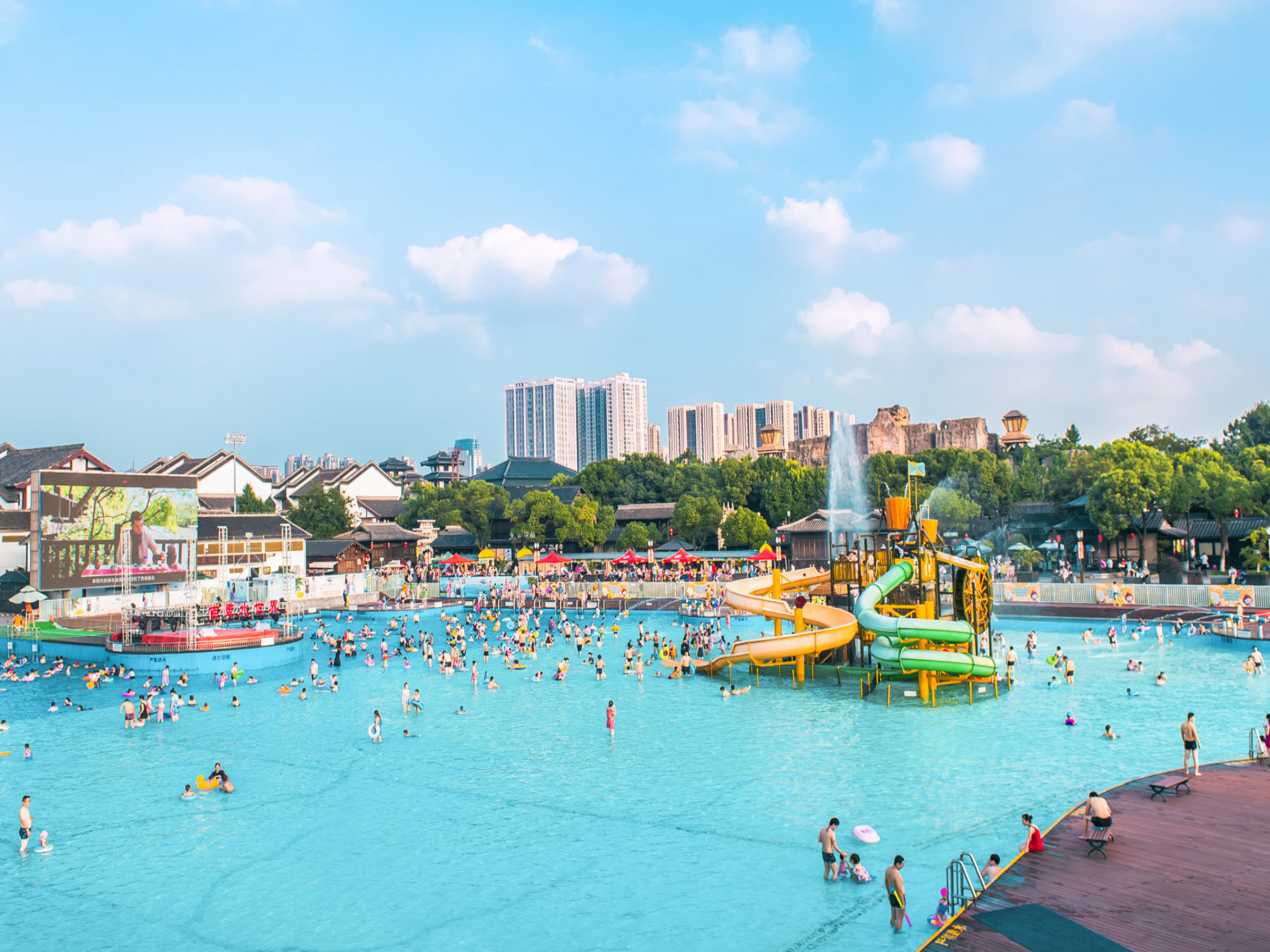 建造一個水上樂園需要多久
